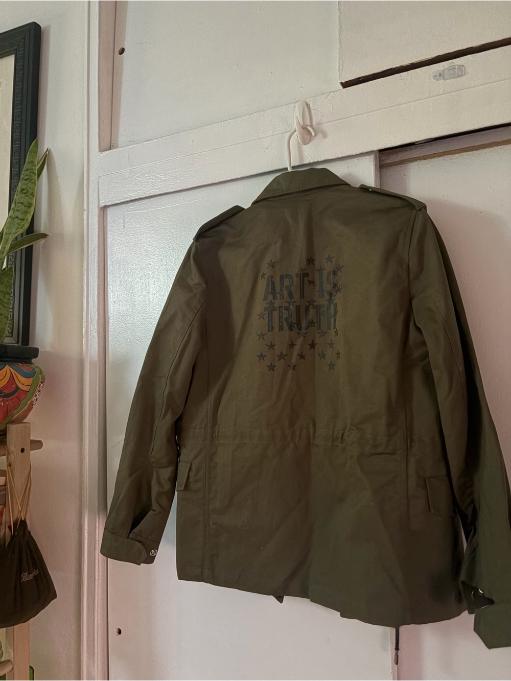 Zadig & Voltaire Army Green Utility Jacket